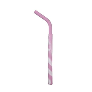 OAVQHLG3B Reusable Silicone Straws Biting Straw for Toddlers & Kids,BPA  Free,Flexible Short Drinking Straws with Storage Box