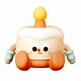 thumbnail image 1 of Soft Silicone Touch Lamp with Warm Light Birthday Cake Baby Nursery Gift, 1 of 10