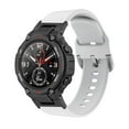 thumbnail image 1 of Soft Silicone Watch Straps for Amazfit T-Rex T-Rex Pro Eco-Friendly Hypoallergenic Sweat Resistant 22mm 10 Colors Adjustable Wristband with Installation Tools, 1 of 9