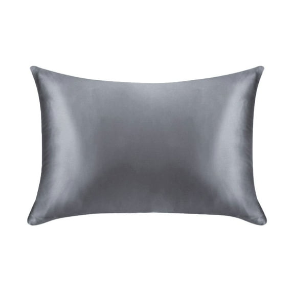 Soft Silk Blend Pillowcase Cover Breathable Pillow Case for Hair and Skin, Standard Size 20*26 Inch Travel Pillow Cases with Envelope Closure