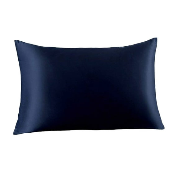 Soft Silk Blend Pillowcase Cover Breathable Pillow Case for Hair and Skin, Standard Size 20*26 Inch Travel Pillow Cases with Envelope Closure
