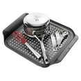 thumbnail image 1 of Soft Sink Tray, Dish Drying and Food Prep, Portable, Non-Slip Base, Carbon, 1 of 6