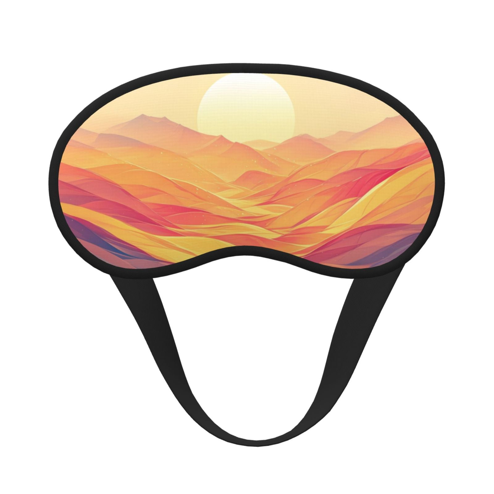 Soft Sleep Mask with Contoured Blackout & Comfort Fit - Blocks 100% ...