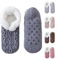 thumbnail image 1 of Soft Slipper Socks for Non Grip Winter Warm Booties Cozy Indoor Outdoor Thermal Sleep Footwear Womens Slipper Socks with Owl Slipper Socks Mens Slipper Socks Size 13 Wide Cat Slipper Socks, 1 of 4