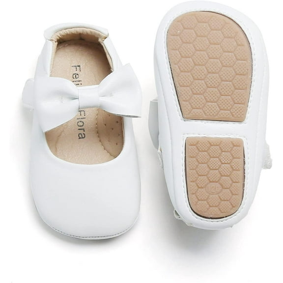 Soft Sole Baby Dress Shoes - Infant Baby Walking Shoes Moccasinss Rubber Sole Crib Shoes