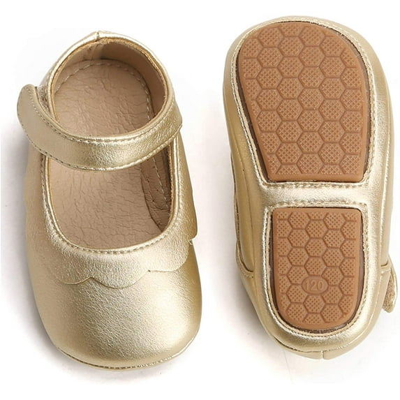 Soft Sole Baby Shoes - Infant Baby Walking Shoes Moccasins Rubber Sole Crib Shoes