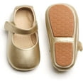 thumbnail image 1 of Soft Sole Baby Shoes - Infant Baby Walking Shoes Moccasins Rubber Sole Crib Shoes, 1 of 6
