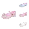 thumbnail image 1 of Soft Sole Flower Girls' Shoes, Spring Autumn Children's Mary Jane Dress Shoes, Low Heel Princess Wedding Party Kids Single Shoes, 1 of 6