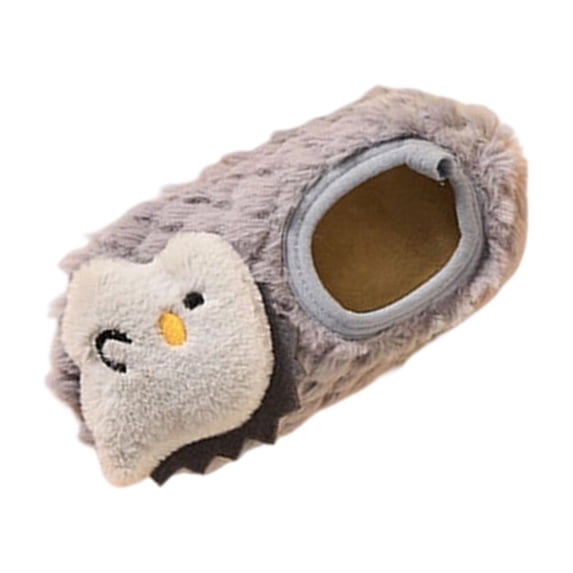 Soft Sole Non-Slip Socks Gripper Bottom House Socks Cozy Fleece Lined Footies Warm Indoor Floor Socks For Toddler Steps