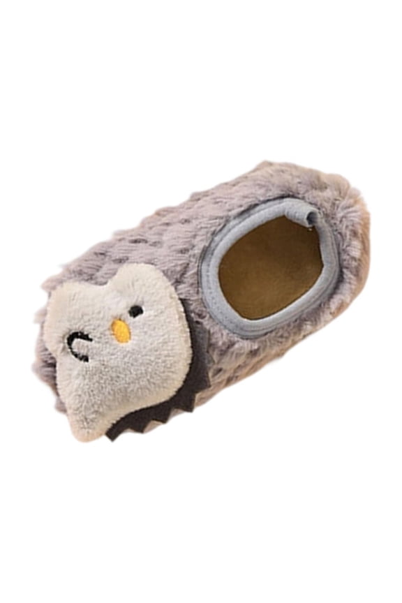 Soft Sole Non-Slip Socks Gripper Bottom House Socks Cozy Fleece Lined Footies Warm Indoor Floor Socks For Toddler Steps