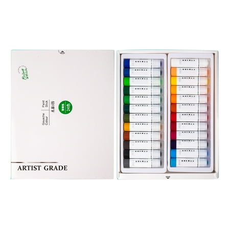 Soft Solid Gouache Paint Sticks Drawing Graffiti Art Washable for Students Artists Painter