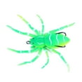 thumbnail image 1 of Soft Spider Bait, Bass Fishing Lure, Lifelike Skin Pattern, Bionic Weedless Strong Plastic Body, Barbed Hooks, for Bass Snakehead Pike Trout, 1 of 1