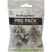 Soft Spikes Nike Pro Pack Golf Cleats (White, Fast Twist 3.0) 18 Cleats NEW