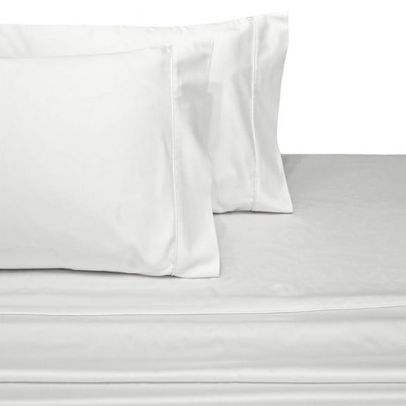 Soft Split California King Sheets "Cal-King" Wrinkle-Free Microfiber Sheet Set - White