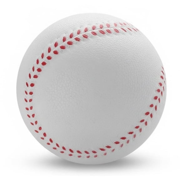 Soft Sponge Practice Baseball with Textured Grip for Indoor Drills