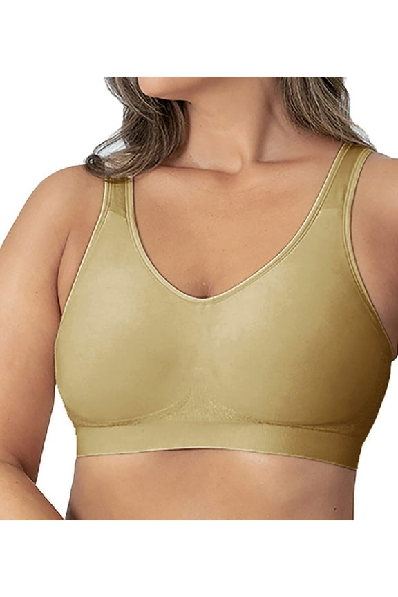 Soft Sports Bra Women'S Bra Wireless Bra for Women Womens Bras Pack Bra Made By 70 Year Old Grandma Unlined Wireless Bra