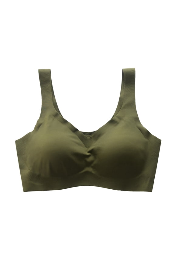 Soft Sports Bra Women'S Bra Wireless Bra for Women Womens Bras Pack Bra Made By 70 Year Old Grandma Unlined Wireless Bra