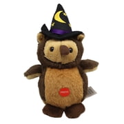 Soft Spots Wizard Owl Plush Toy Brown Owl Plush- By Ganz 5in