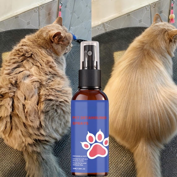 Soft Spray for Pet Hair,Cats Dogs Daily Moisturizing Care,Fresh Smooth Coat,Glossy Grooming Spray