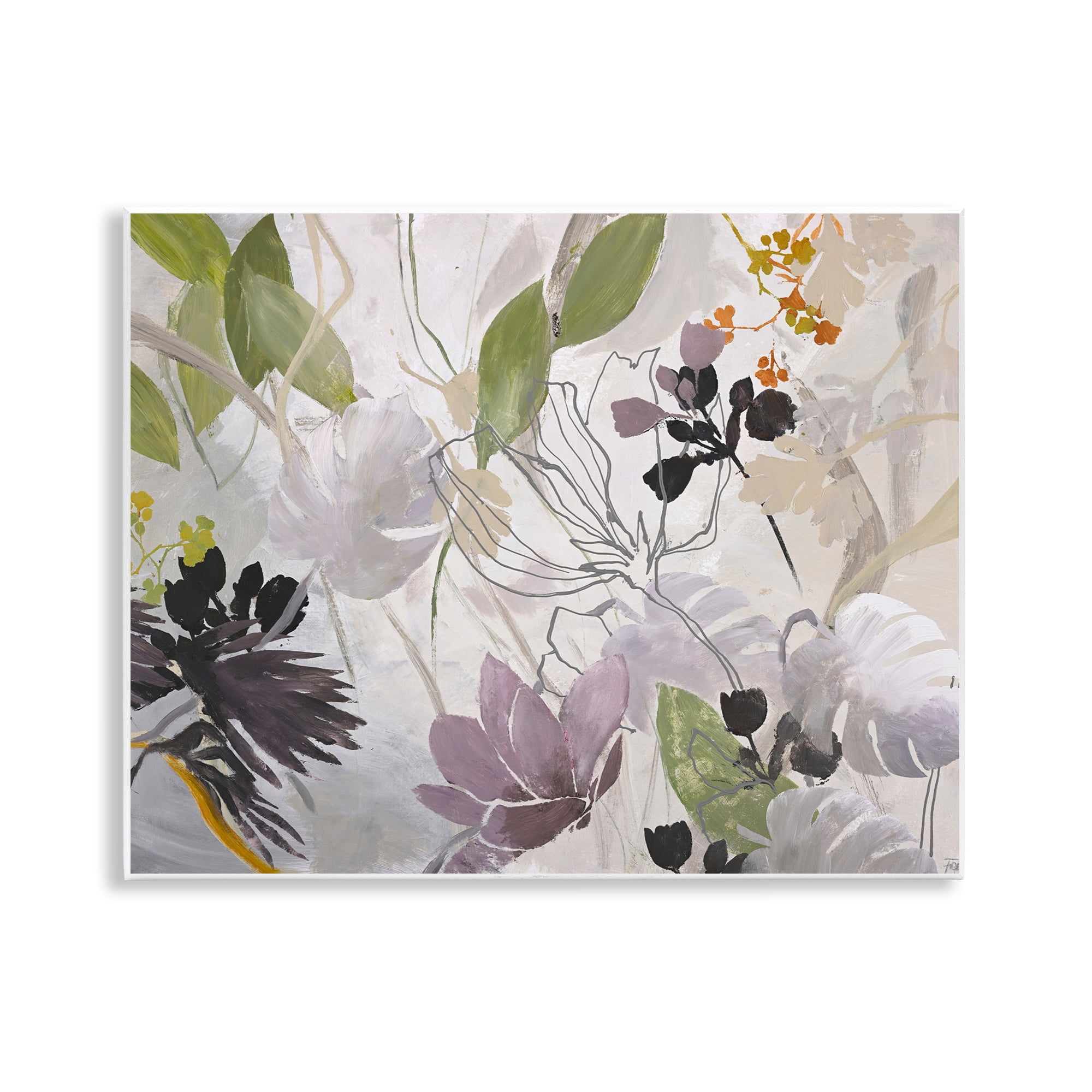 Soft Spring Organic Flora Wall Plaque Art, design by Design Fabrikken