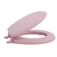 thumbnail image 1 of Soft Standard Vinyl Toilet Seat, Tea Rose - 17 Inch Soft Vinyl Cover with Comfort Foam Cushioning - Fits All Standard Size Fixtures - Easy to Install Fantasia by Achim Home Decor, 1 of 5