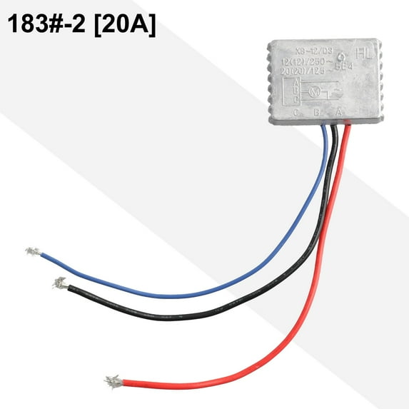 Soft Start Current Limiter 230V To 12-20A Retrofit Module for Power Tools, Brushed Motors, Industrial Grade