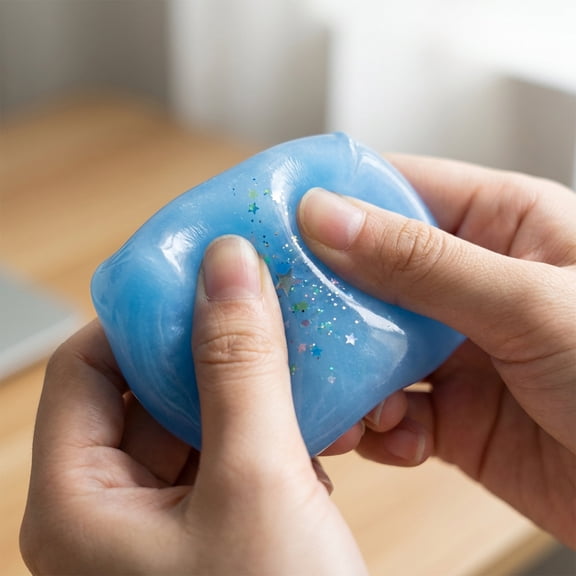 Soft Sticky Cube Squishy - Slow Rising Squishy Toys for Anxiety Relief, Sensory Fidget Toys for Desk Decor & Party Favors