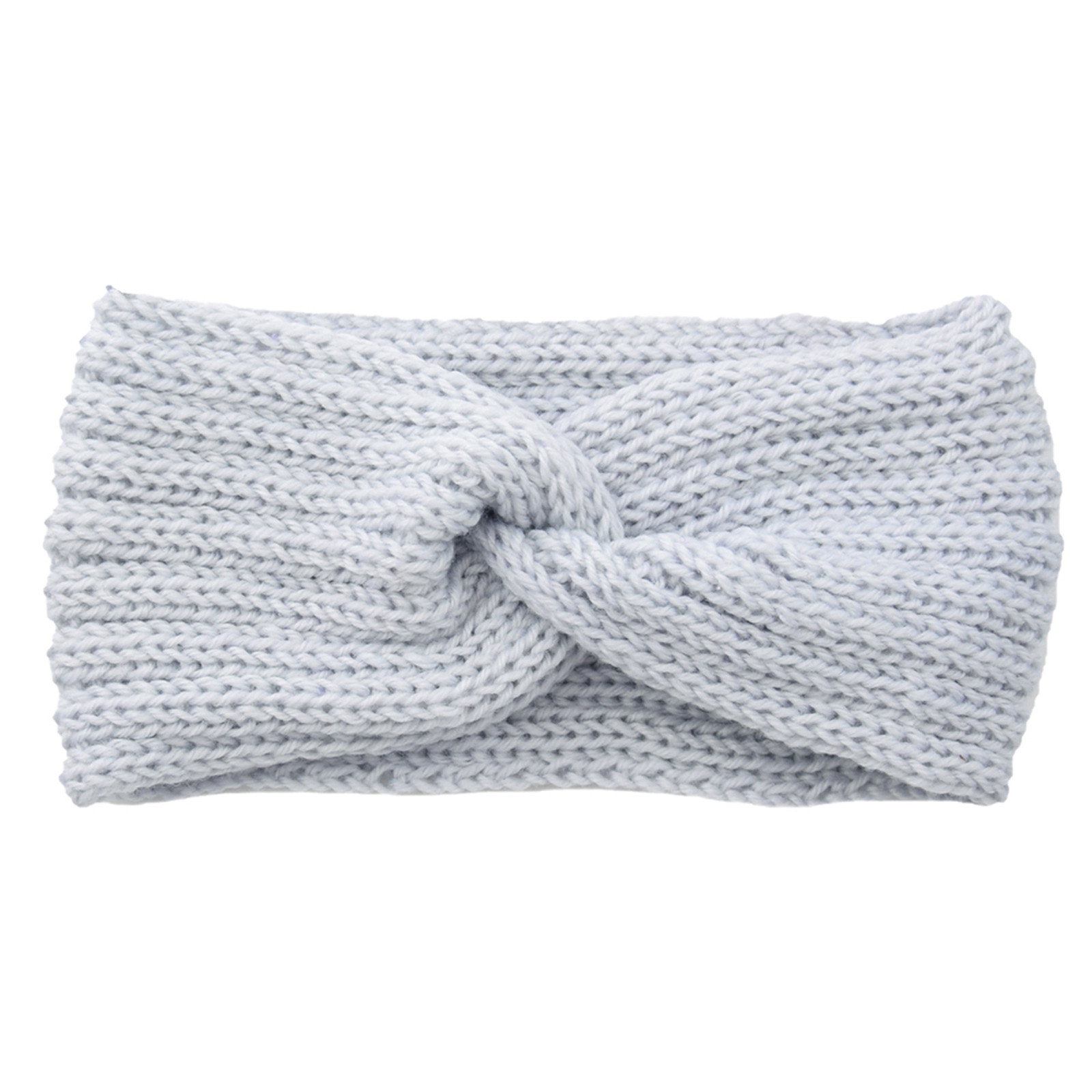 Soft Stretch Ear Warmer Headband Women Winter Cable Knit Headbands ...