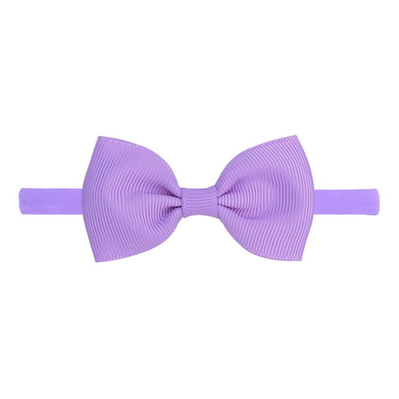 Soft Stretch Nylon Headbands for Girls No Non Marking Baby Toddler Hair Bows Elastic Hair Accessories for Daily Leisure Outdoor Activities