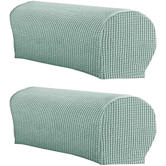 Soft Stretch Plush Armrest Cover, Armrest Covers for Chairs/Sofas, Couch Arm Covers, Furniture Protector Armchair Slipcover for Recliner, Set of 2(NOT Suitable for Leather Sofas)