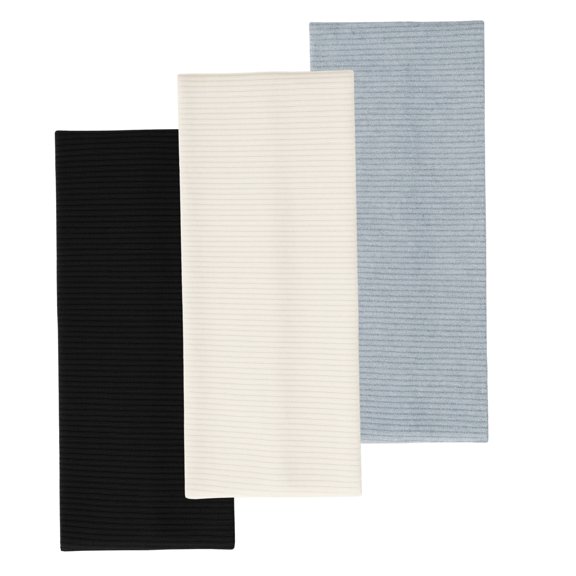 Soft Stretch Ribbed Headband (Classic Neutrals)