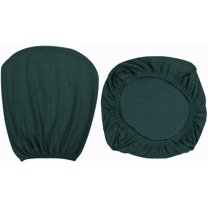 Soft Stretch Spandex Chair Seat Slipcover and Backrest Cover, Washable Chair Slipcovers fit for Office Computer Chairs, Home Bar Wedding Party Decor (Chair Seat Cover   Backrest Cover)