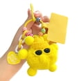 thumbnail image 1 of Soft Stuffed Animal Keychain - Cute Mini Toy for Kids & Adults - Safe Durable Gift - Portable Accessory - Machine Washable, 1 of 7