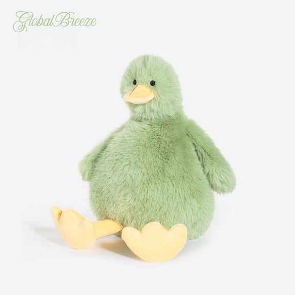 Soft Stuffed Animal Plush Toy, Fluffy Duck Plush, Cute Chubby Plushie, Adorable Fluffy Duck Family, Kawaii Plush Doll Gift for Kids Adults Home Decor Collection