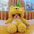 Soft Stuffed Animal Toys 20cm Monchhichis Turned into Stitch Plush New