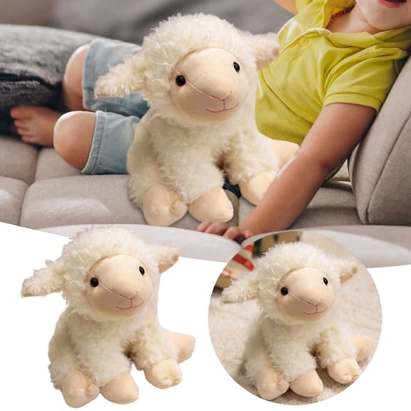 Soft Stuffed Animal Toys for Children - Cute Lamb Doll for Nursery and Bedroom for Kids and Nursery Décor