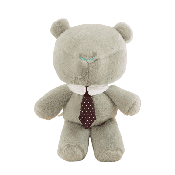 Soft Stuffed Bunny or Bear Plush Toy with Flower, Cute Huggable Design, Ideal Gift for Loved Ones