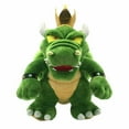 thumbnail image 1 of Soft Stuffed Toys 12" Mari0 Bros King Koopa Bowser Plush Toy Doll Green, 1 of 5
