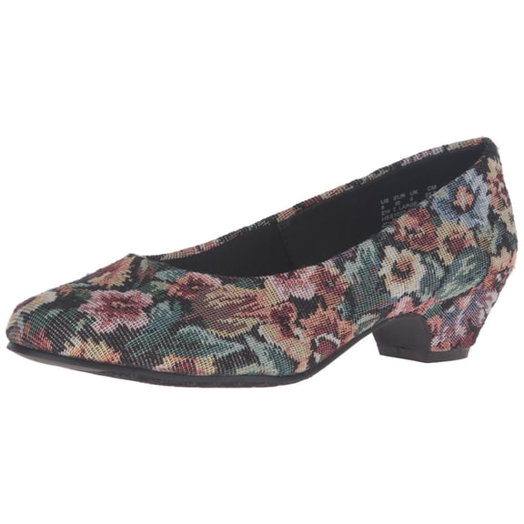 Soft Style by Hush Puppies Women's Angel II Dress Pump, Brocade, 11 M US