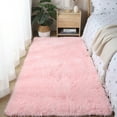 thumbnail image 1 of Soft Suede Area Rugs for Living Room Bedroom - Modern Home Floor Carpet Decor Mat - Non Slip Washable Runner Rug for Hallway Kitchen - Soft Polyester Fabric Indoor Carpet 31.5x63 Inch, 1 of 2