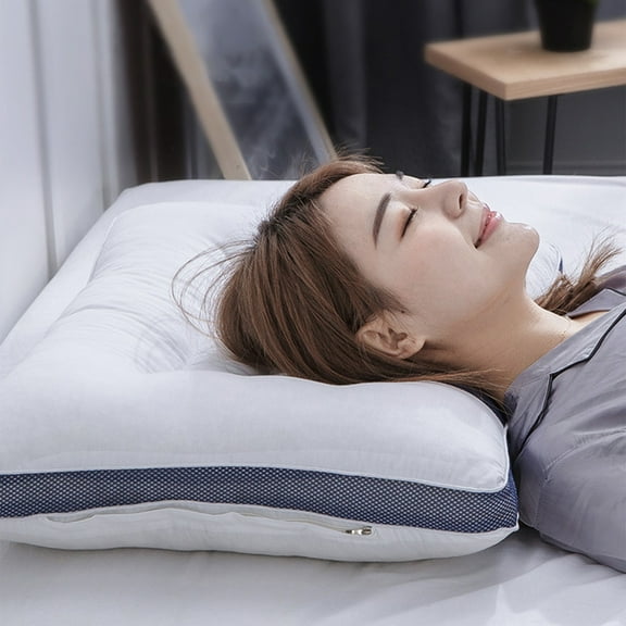 Soft Supportive Down Pillow for Back and Side Sleepers