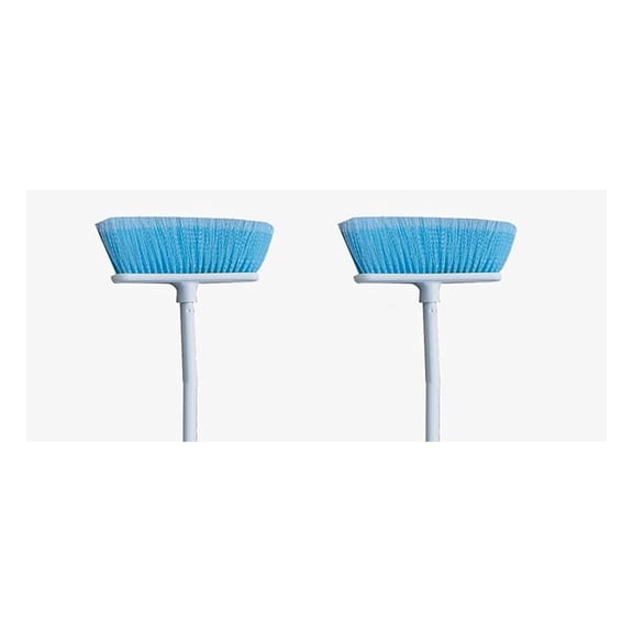 Soft Sweep Magnetic Action Broom - 2 Blue Brooms
