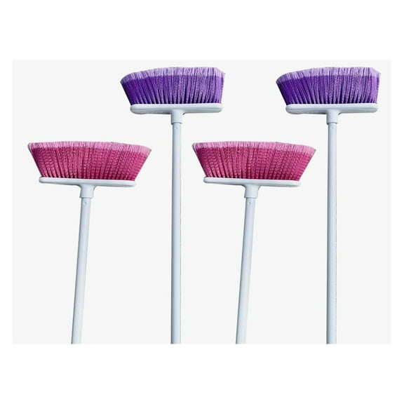 Soft Sweep Magnetic Action Broom 4 Assorted Color Brooms per Case
