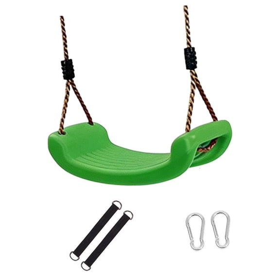 Soft Swing Seat Suspension Rope for and Adults with Quick Connection Design Outdoor Swing