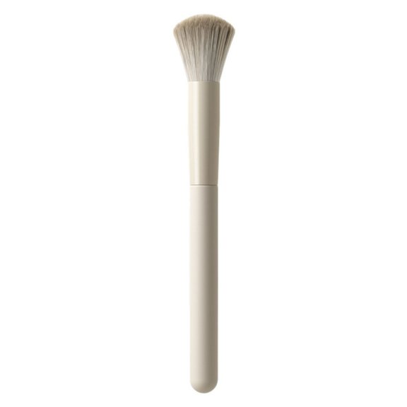 Soft Synthetic Fiber Makeup Brush Concealer Brush With Aluminum Ferrule