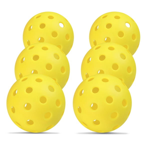 Soft TPE Pickleball Balls – 40‑Hole Precision Design, Indoor Low‑Bounce Practice Balls, Durable & Reusable for Recreational Play