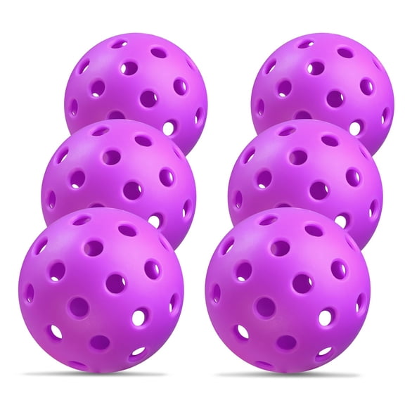 Soft TPE Pickleball Balls – 40‑Hole Precision Design, Indoor Low‑Bounce Practice Balls, Durable & Reusable for Recreational Play