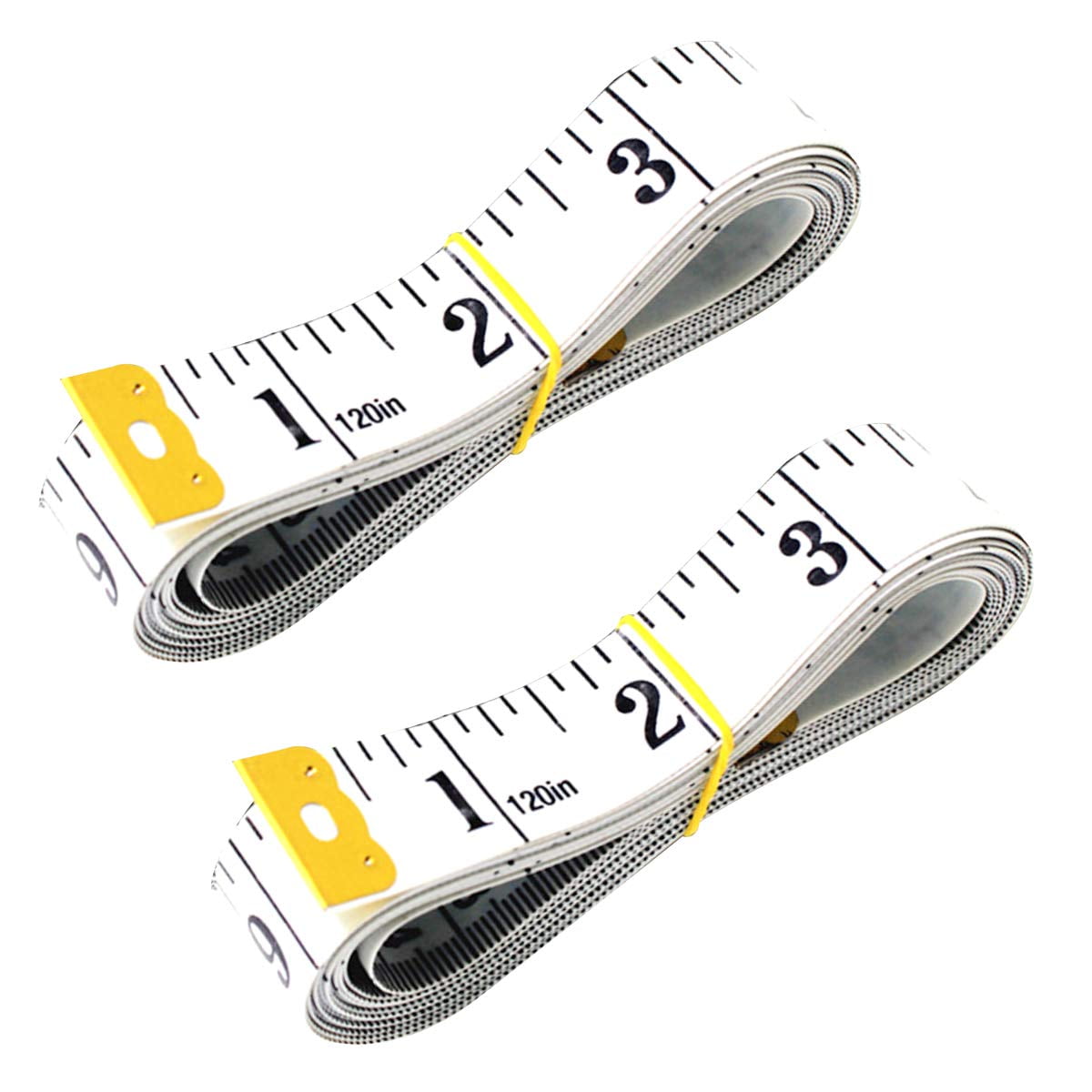 Soft Tape Measure, 2 Pack 3 Meters/120 Inches Flexible Measuring Ruler ...