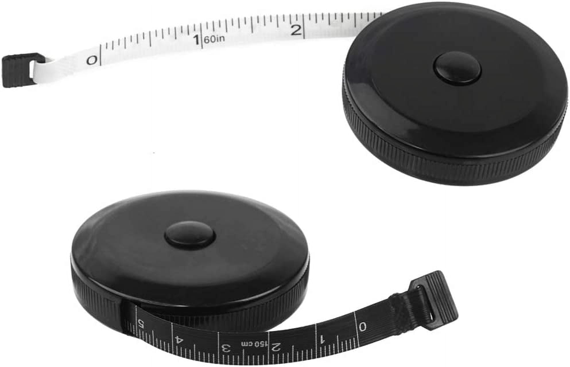 1pc 1.5/3m Retractable Soft Cloth Measuring Tape For Measuring Body  Circumference, Waist, Clothing, Etc.