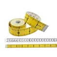 thumbnail image 1 of Soft Tape Measure Double Scale Body Sewing Flexible Tailor Craft Plastic Ruler for Weight Loss Medical Body Measurement, Has Centimetre Scale on Reverse Side 9-inch, (Yellow), 2.36Inches, 1 of 8